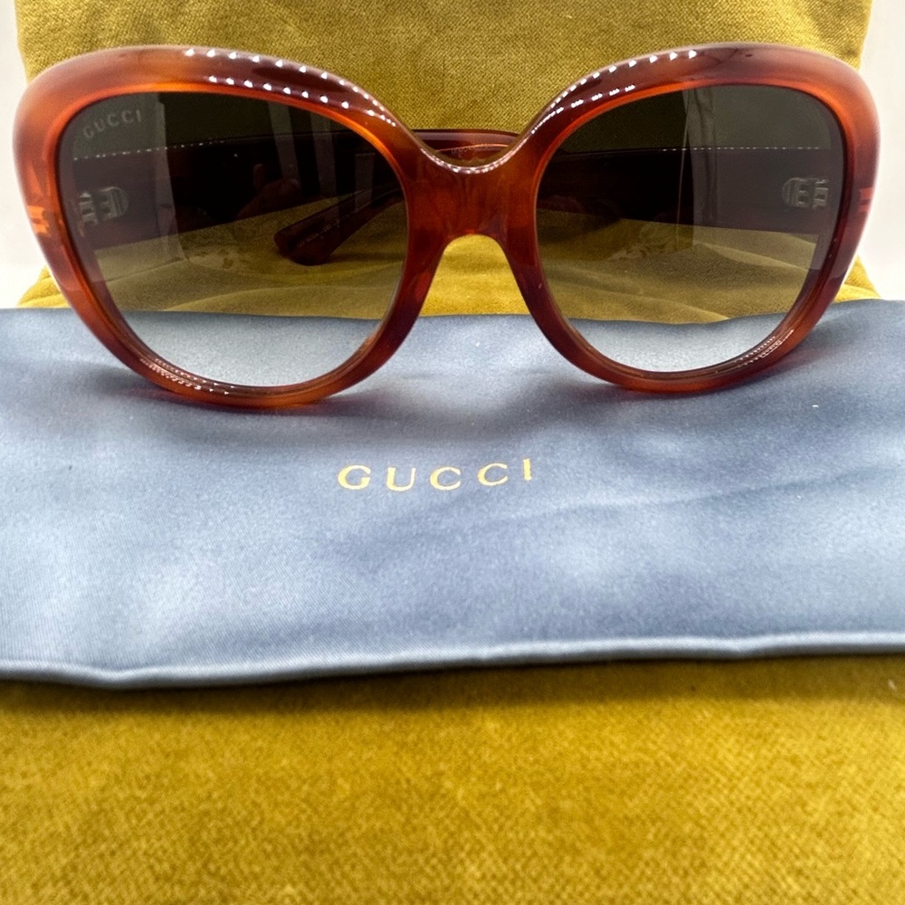 Gucci Women's Brown Sunglasses